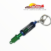 LLAVERO AMORTIGUADOR VERDE CON AZUL