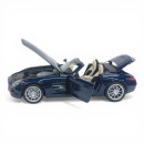 MERCEDES BENZ SLS AMG ROADSTER 2011 BLUE- MINICHAMPS