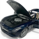 MERCEDES BENZ SLS AMG ROADSTER 2011 BLUE- MINICHAMPS