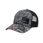 GORRA Porsche Motorsport Quoted All Over Print Black Trucker