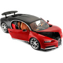 BUGATTI CHIRON- Red & Black-MAISTO