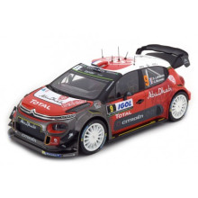 CITROEN C3 WRC #9 TOUR DE CORSE 2017 S.LEFEBVRE/G.MONERAU - NOREV