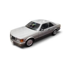 MERCEDES BENZ 500 SEC COUPE 1986 SILVER -AUTO ART 