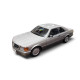 MERCEDES BENZ 500 SEC COUPE 1986 SILVER -AUTO ART 