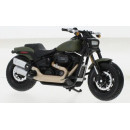 HARLEY DAVIDSON Fat Bob 114 oliva/negro SERIE 42 -MAISTO 