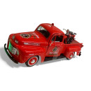 1948 FORD PICK UP /1936 EL KNUCKLEHEAD FIRE POLICE HARLEY DAVIDSON- MAISTO 