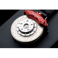 LLAVERO BRAKE DISC KEYCHAIN (6-POTS CALIPER)