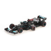 MERCEDES-AMG PETRONAS FORMULA ONE TEAM W12 E PERFORMANCE  HAMILTON 100TH POLE  SPANISH GP 2021-MINICHAMPS