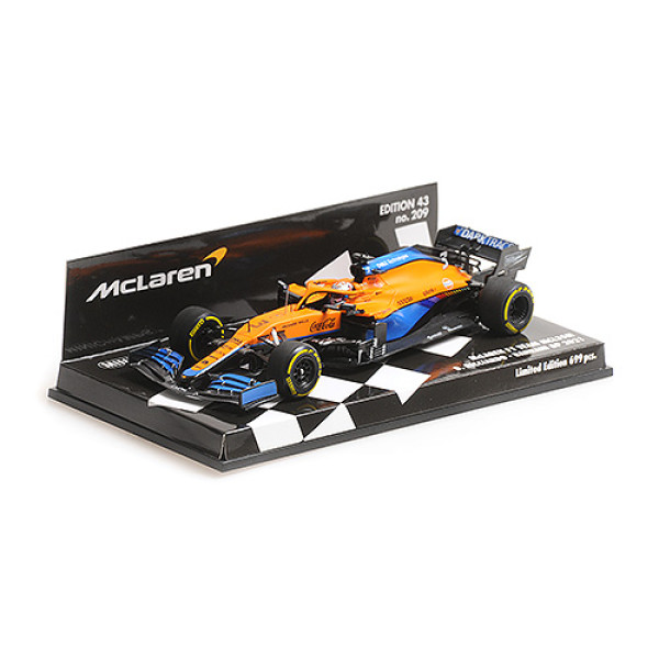 MCLAREN F1 TEAM MCL35M – DANIEL RICCIARDO – GP DE BAHREIN 2021/MINICHAMPS