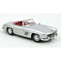 Mercedes-Benz 300 SL Roadster 1957 Silber- NOREV