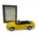 FORD MUSTANG GT CONVERIBLE YELOW - AUTO ART 