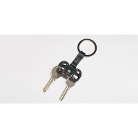 LLAVERO VOLANTE F1 CON PIEL