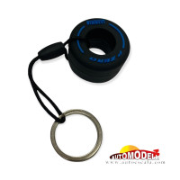 LLAVERO LLANTA F1 ZERO CINTURATO LLUVIA AZUL