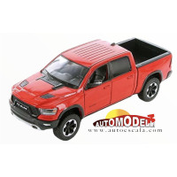 2019 Dodge Ram 1500 Crew Cab Rebel Pickup Truck, red -MOTOR MAX