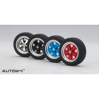 BORRADOR DE GOMA DE RUEDA (4 PIEZAS POR JUEGO) - AUTOART