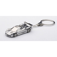 PAGANI ZONDA R ALUMINUM CAR KEYCHAIN - AUTO ART