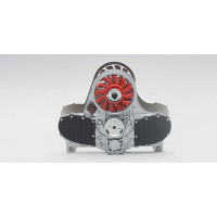 ORGANIZADOR MOTOR ENFRIADO POR AIRE ROJO - AUTOART