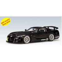DODGE VIPER COMPETITION CAR 2004 PLAIN BODY VERSION (BLACK) - AUTOART