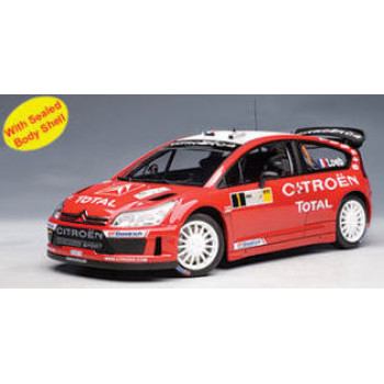 CITROEN C4 WRC 2007 S.LOEB / D.ELENA #1 (WINNER OF RALLY DEUTSCHLAND) - AUTOART