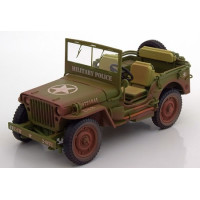 US ARMY JEEP MILITARY POLICE DIRTY VERSION - AMERICAN DIORAMA