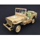 US ARMY JEEP DESERT VERSION - AMERICAN DIORAMA