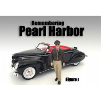 FIGURA I REMEMBERING PEARL HARBOR (NO INCLUYE AUTO) - AMERICAN DIORAMA