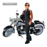 MOTOCICLISTA JANE (NO INCLUYE MOTO) - AMERICAN DIORAMA