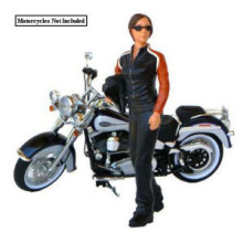 MOTOCICLISTA JANE (NO INCLUYE MOTO) - AMERICAN DIORAMA