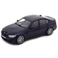 BMW M3 COMPETITION (F80) 2017 BLUE METALLIC - NOREV