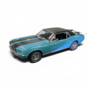 FORD MUSTANG COUPE SKI COUTRY SPECIAL 1967 WINTER PARK TURQUOISE - GREENLIGHT