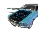 FORD MUSTANG COUPE SKI COUTRY SPECIAL 1967 WINTER PARK TURQUOISE - GREENLIGHT