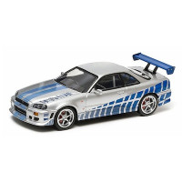 FAST AND FURIOUS NISSAN SKYLINE GT-R - ESCALA 1:43 GREENLIGHT
