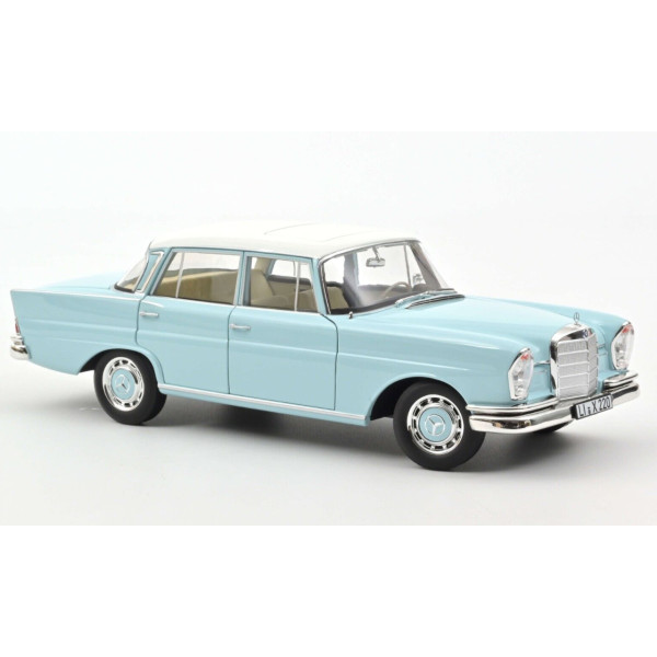 MERCEDES-BENZ 220 S (W111) 1965 LIGHT BLUE - NOREV
