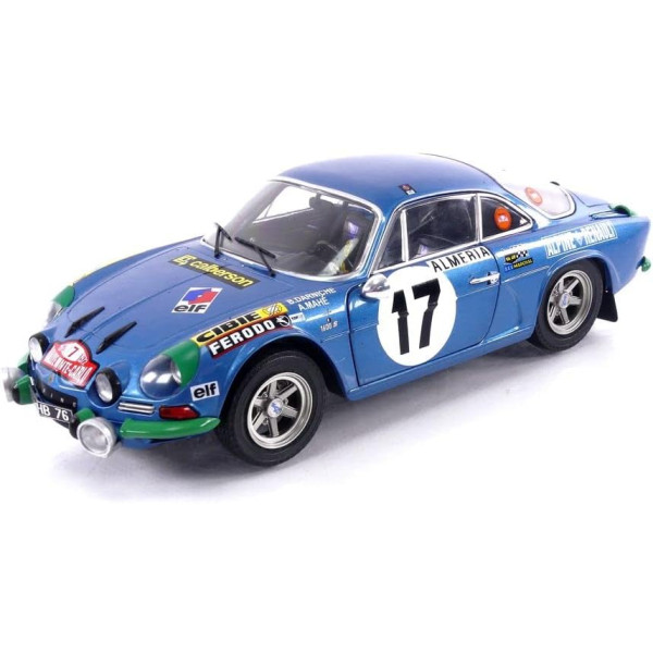 ALPINE A110 1600S BLUE RALLY DE MONTECARLO 1972 - SOLIDO