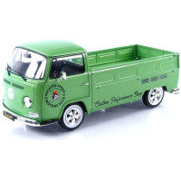 VOLKSWAGEN T2 PICKUP GREEN CUSTOM 1968 - SOLIDO