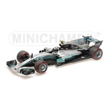 MERCEDES AMG PETRONAS F1 W08 BOTTAS 2ND MEXICAN GP 2017 - MINICHAMPS