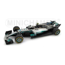 MERCEDES AMG PETRONAS FORMULA ONE TEAM F1 W08 VALTTERI BOTTAS SPANISH GP 2017 - MINICHAMPS ESCALA 1:43