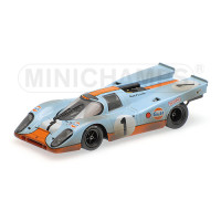PORSCHE 917 GULF - SIFFERT/REDMAN - 24H DAYTONA 1970 - DIRTY VERSION - ESCALA 1:43 MINICHAMPS