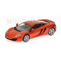MCLAREN MP4-12C 2011 ORANGE METALLIC - ESCALA 1:43 MINICHAMPS