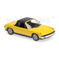 VOLKSWAGEN-PORSCHE 914/4 1972  YELLOW - MINICHAMPS ESCALA 1:43