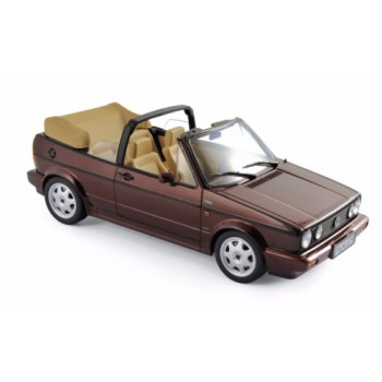 VOLKSWAGEN GOLF CABRIOLET 1992 ROJO METALICO - NOREV