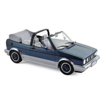 VOLKSWAGEN GOLF CABRIOLET BEL AIR 1992 AZUL - NOREV