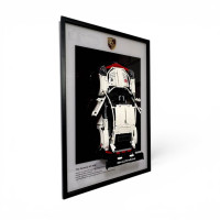 EXHIBIDOR PARA PARED PARA AUTO  PORSCHE RSR