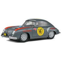 Porsche 356 Pre-A #147 Grey Carrera Panamericana 1954-SOLIDO