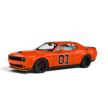 Dodge Challenger R/T Scat Pack Widebody 2023 – Hazzard Tribute -SOLIDO
