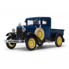1931 FORD MODEL A PICKUP LOMBARD BLUE - SUNSTAR