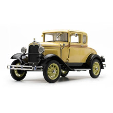 1931 FORD MODEL A COUPE BRONSON YELLOW - SUNSTAR
