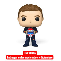 FUNKO POP!  ORACLE RED BULL RACING VERSTAPEN CON CASCO BLANCO 