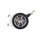 LLAVERO LLANTA CON RIN DE NISSAN FARLADY