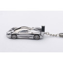 PAGANI ZONDA R ALUMINUM CAR KEYCHAIN - AUTO ART